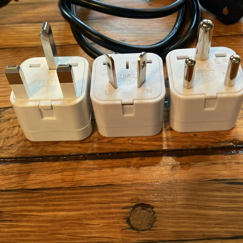 KEV Power Strip with International Adapters